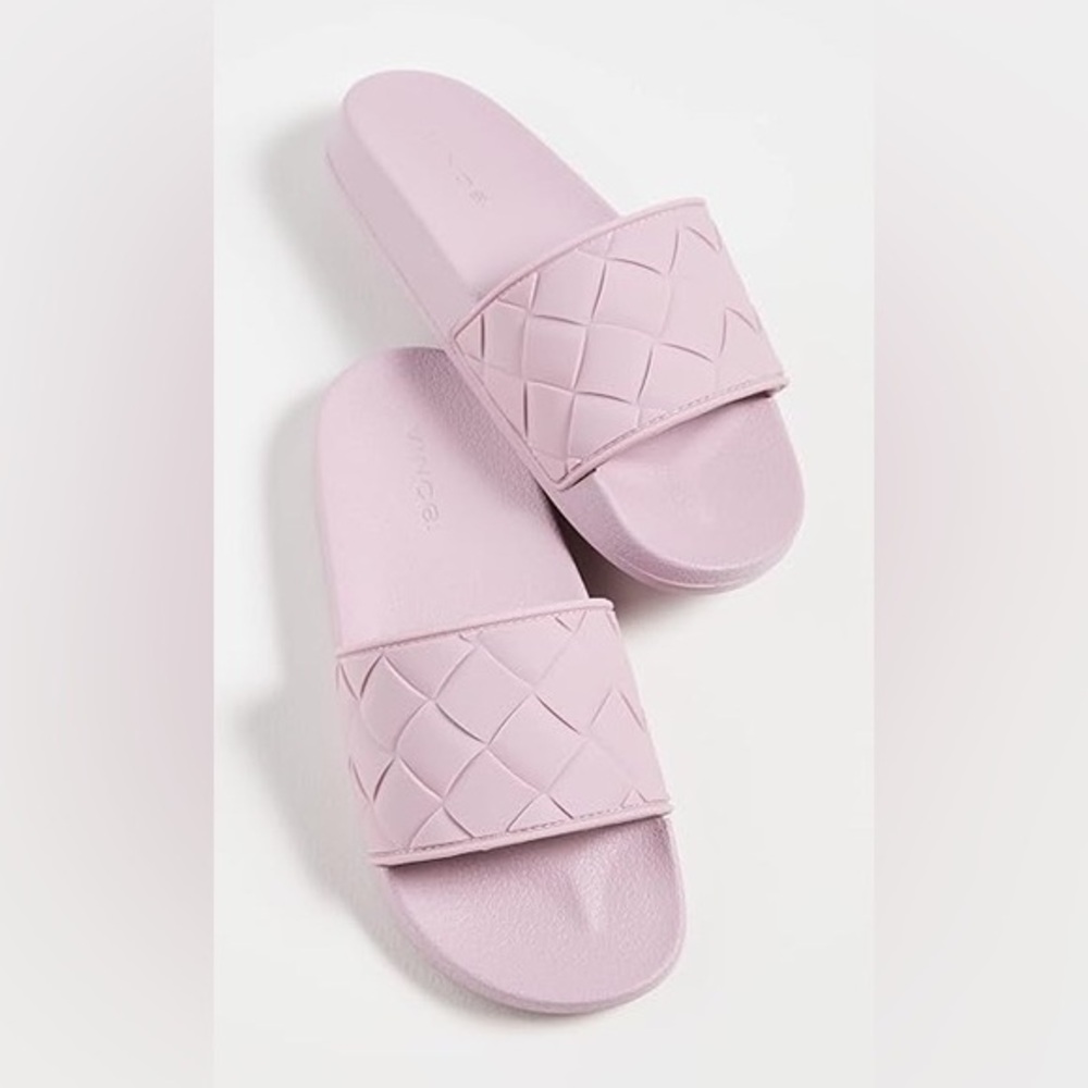 Vince Watley Eva Women's Slides Sandal Shoes Size 9 Himalayan Quiet Luxury NIB